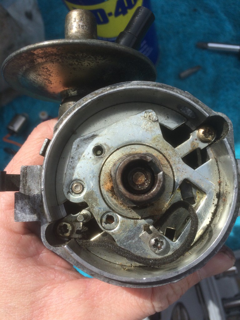 MGB 45D 43D distributor no points